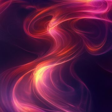 Ripples twist glow dreamy swirl on the background