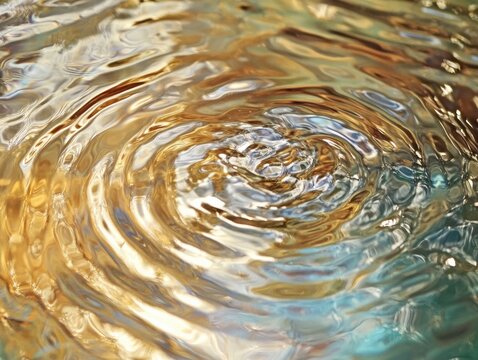 Shimmer twist of hazes, chromatic ripple background