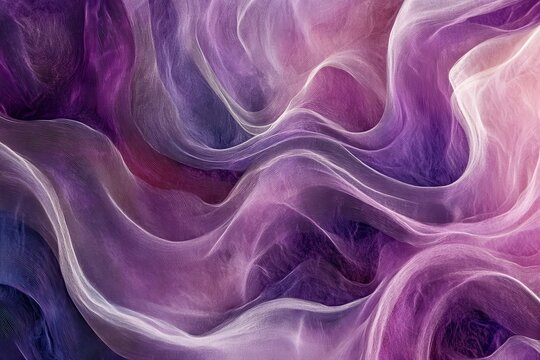 Soft ripples mist swirl, threads on the background