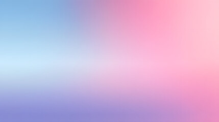 Poster - Pastel Dream: A soft, dreamy gradient blending pastel blue and pink hues creates a serene and calming atmosphere.