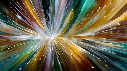 Poster - Colorful abstract background representing enlightenment and light in a vibrant artistic style
