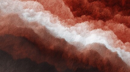 Poster - Abstract Red and Brown 3D Texture with Noise and Background Effect