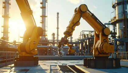 Poster - Advanced Robotic Arms Operating in a Modern Industrial Environment