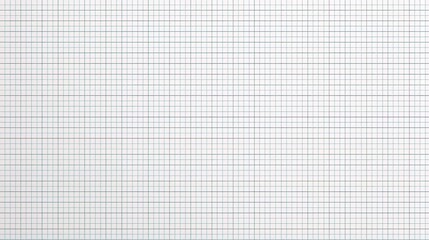 Poster - Clean White Paper with Light Grid Pattern for Creative Projects