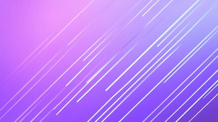 Poster - Smooth Lavender Gradient Background with Diagonal Lines