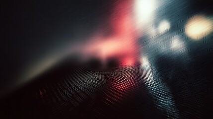 Poster - Dark Abstract Background with Gradient and Film Grain Texture