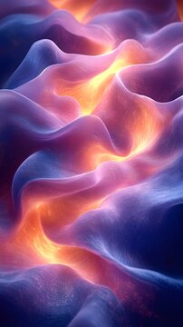 Floating spheres drift through a world of gradient light fields
