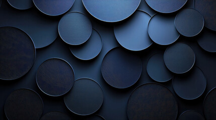 Poster - a realistic 4k 3d background displays circular motifs at a side angle, creating a kenmima style text