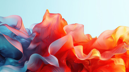 Poster - abstract 4k background showcases realistic textures and forms from a side angle in a kenmima style, 