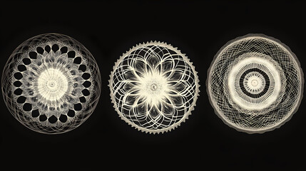 Wall Mural - mandala vector design