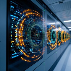 Poster - Advanced Machine Analyzing Data in a High-Tech Environment