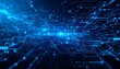 © Ghulam - Technology Background with Blue Tech Digital Abstract Design for Modern and Futuristic Visuals