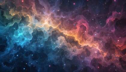 colorful abstract universe textured background with cosmic patterns for creative and space inspired 