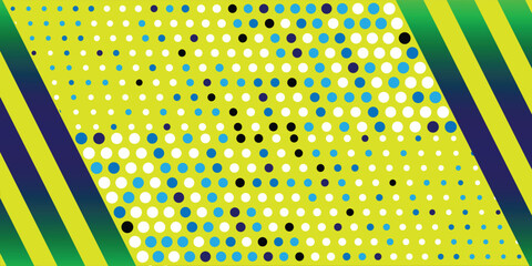Poster - yellow halftone gradient texture with yellow lines gradient for banner, cover, web, and wallpaper