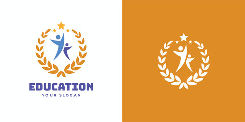  education logo Template design element with modern concept.