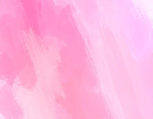 Poster - abstrack background wall painted pink brush 