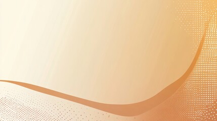 Aufkleber - Colorful Abstract Background Design With Soft Curves and Dots in Warm Tones Creating a Modern, Artistic Feel Suitable for Various Creative Projects