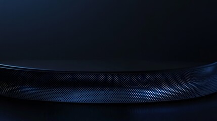 Aufkleber - Dark Textured Surface With Subtle Reflections and Gradients Showcasing Depth in a Minimalist Setting Capturing a Modern Aesthetic
