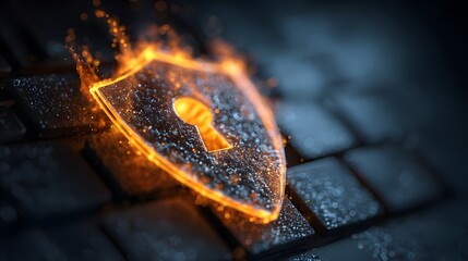 Poster - Securing the Digital Realm a Deep Dive into Cyber Security Padlock Concepts and the Future of Online Digital Safety