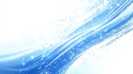 Poster - Bright Blue and Orange Light Beams Radiate in a Dynamic Burst Against a Dark Backdrop, Creating a Striking Visual Impact During a Cosmic Event