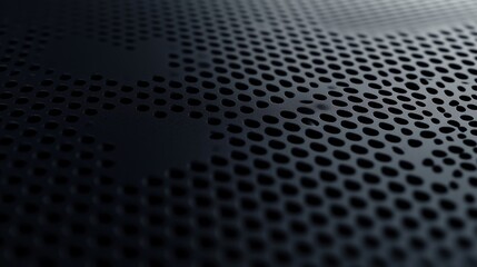 Aufkleber - Textured Black Surface With Linear Patterns Creates a Striking Visual Effect in a Modern Interior Design Setting