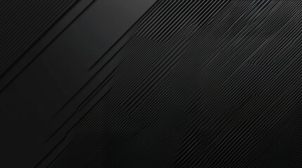 Aufkleber - Abstract Design Featuring Diagonal Lines and Textures in Black Tones, Creating a Modern and Minimalistic Aesthetic Suitable for Backgrounds and Digital Art