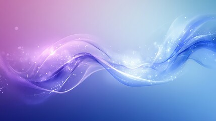 Poster - Beautiful Close-Up of Fresh Green Leaves Glistening With Water Droplets Under Soft Purple and Blue Light During Early Morning Hours