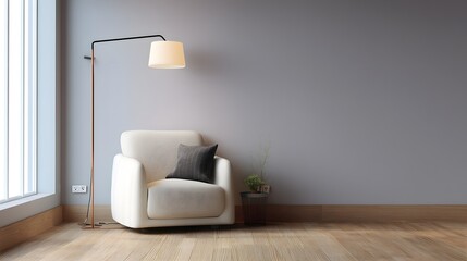 Poster - Minimalist Interior Design A Sanctuary of Calm and Simplicity Harmonizing Light Space and Texture to Create an Elegant Modern Aesthetic