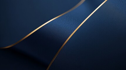 Poster - Abstract Texture Featuring Dark Blue and Gold Elements Creating a Unique Visual Effect, Suitable for Various Artistic Applications and Backgrounds