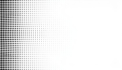 Poster - Artistic black and white halftone pattern design digital creation abstract environment studio viewpoint