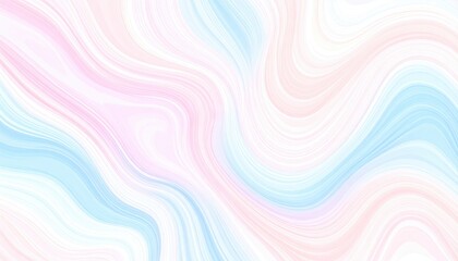 Poster - Abstract swirl design digital art soft pastel colors artistic environment aesthetic viewpoint fluid concept for creative projects