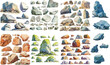 © dian's - boulder watercolor clipart