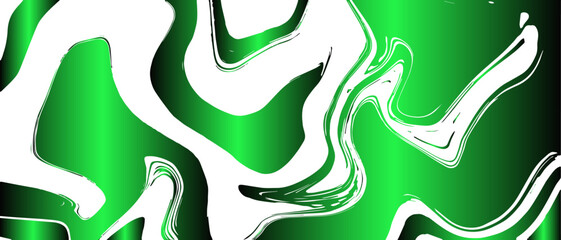Leinwandbilder -  Abstract fluid digital artwork with dynamic, wavy, and marbled forms flow. Metallic chrome blue liquid marvel art design with silk fabric texture wave. Colorful marble acrylic seamless pattern.