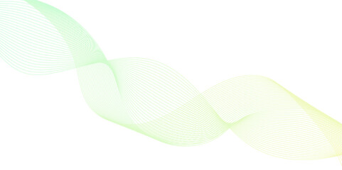 Poster -  abstract multicolor gradient wave lines vector,   flowing lines with gradient texture, soft Waves in light green Colors, green wave line.