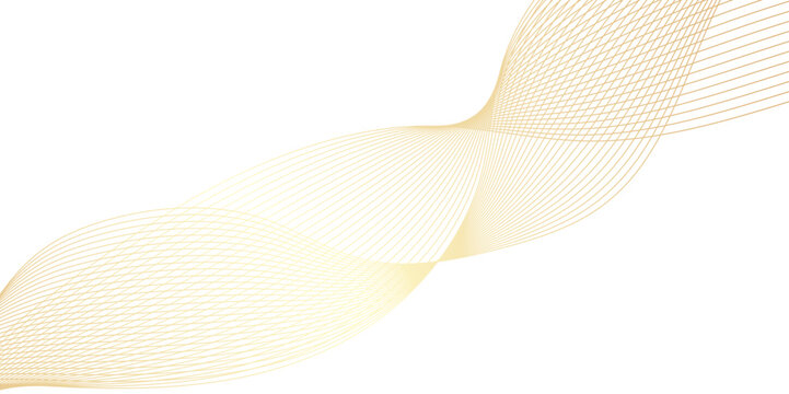 Dynamic sound wave isolated on white background, abstract orange and pink technology blend smooth wave lines, Abstract gold background and square and dynamic waves modern background.