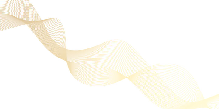 Dynamic sound wave isolated on white background, abstract orange and pink technology blend smooth wave lines, Abstract gold background and square and dynamic waves modern background.