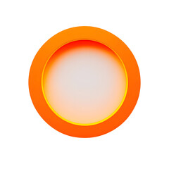 Poster - Minimalist Circle Design with Subtle Gradient and Warm Tones