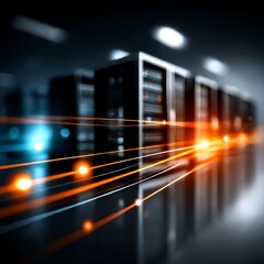Poster - Data Flow: Abstract View of Servers and Network Activity in a Modern Datacenter