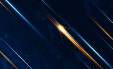 Poster - Abstract speed Light out technology background Hitech communication concept innovation background,  vector design