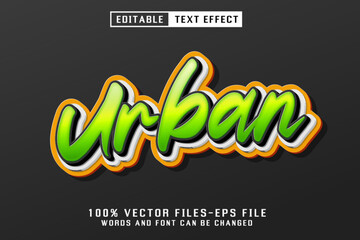 Poster - Urban Editable Text Effect