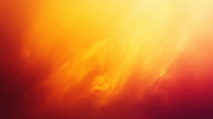 Poster - abstract warm gradient background with orange and yellow hues for design projects
