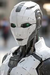 Poster - Advanced AI Robot With Futuristic Design for Medical and Healthcare Technology Innovation