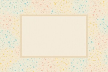 Fototapete - Colorful Abstract Background With a Blank Center Area for Creative Poster Design and Artistic Projects Generative AI