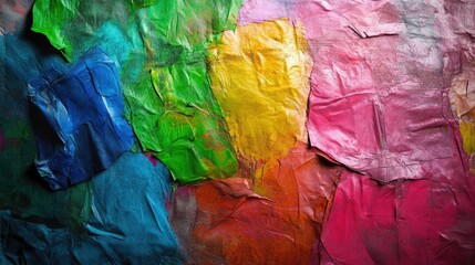 Poster - Colorful textured background with noisy gradient blending in a smooth abstract flow