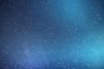 Wall Mural - Abstract blue bokeh, gradient, reflective surface, shiny, pattern, abstract