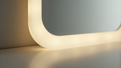 Poster - Ultrafragola. Reflection of Light. Trend product close-up. Shiny Ultrafragola fruit reflects beam of light, highlighting its sleek and glossy appearance perfectly.
