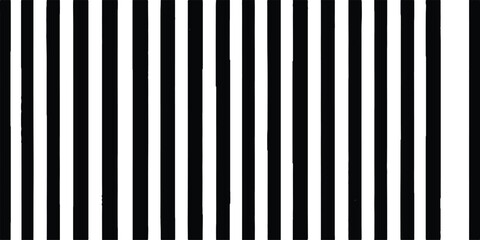 Poster - Black and white vertical illustration lines background. Pattern line black and white background, Black and white vertical stripes texture pattern background. 