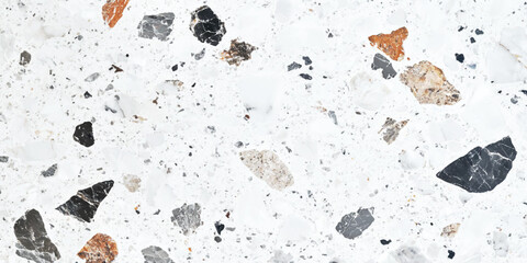 Poster - Terrazzo marble texture design used to be home interior exterior wallpaper background decoration design.   terrazzo flooring texture polished stone pattern old surface marble for background.