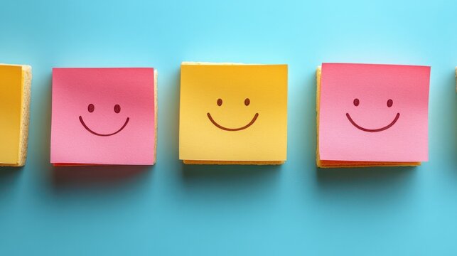 Matte finish sticky-note emoji with reduced glare, perfect flat lay style with subtle shadow beneath --no text,letters,logo