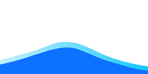 Poster - Blue wave vector abstract background.esp10